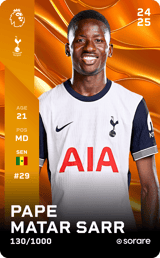 Pape Matar Sarr - limited