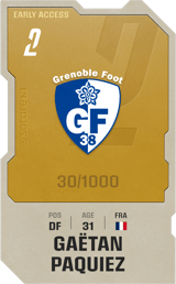 Gaëtan Paquiez - limited