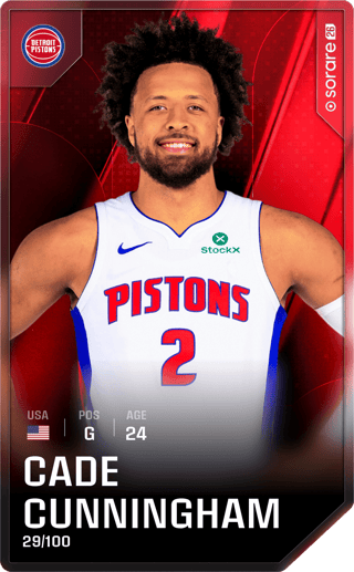 Cade Cunningham - rare