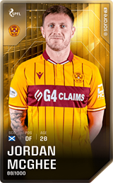 Jordan McGhee - limited