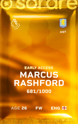 Marcus Rashford - limited