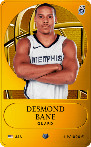 Desmond Bane - limited