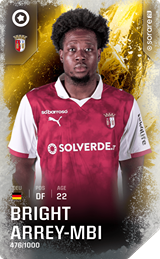 Bright Arrey-Mbi - limited