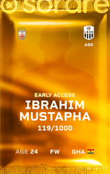 Ibrahim Mustapha - limited