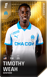 Timothy Weah - limited