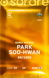 Park Soo-Hwan - limited