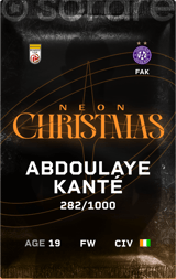 Abdoulaye Kanté - limited