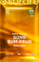 SONG BUMKEUN - limited