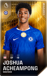 Joshua Acheampong - limited