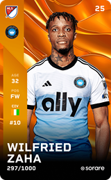 Wilfried Zaha - limited