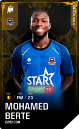 Mohamed Berte - limited