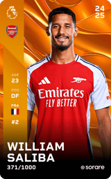 William Saliba - limited
