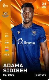 Adama Sidibeh - limited