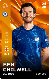 Ben Chilwell - limited