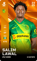 Salim Lawal - limited