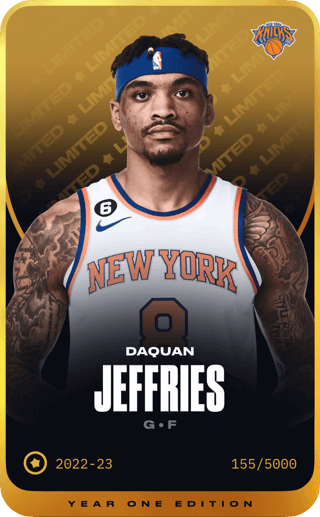 DaQuan Jeffries - limited