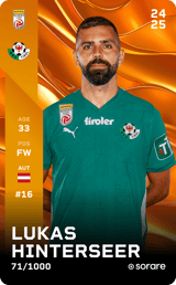 Lukas Hinterseer - limited