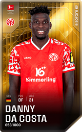 Danny da Costa - limited