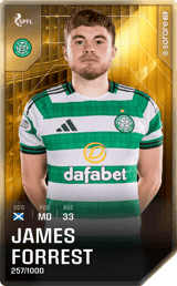 James Forrest - limited
