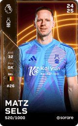 Matz Sels - limited