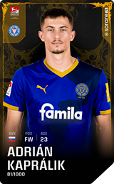 Adrián Kaprálik - limited