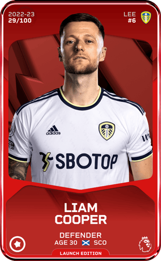 Liam Cooper - rare