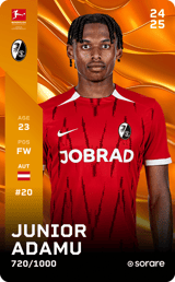 Junior Adamu - limited