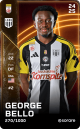 George Bello - limited