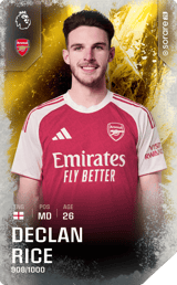 Declan Rice - limited