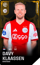 Davy Klaassen - limited