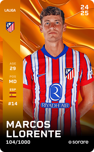 Marcos Llorente - limited