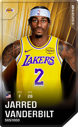 Jarred Vanderbilt - limited