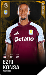 Ezri Konsa - limited