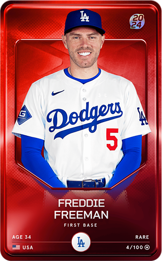 Freddie Freeman - rare