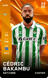 Cédric Bakambu - limited