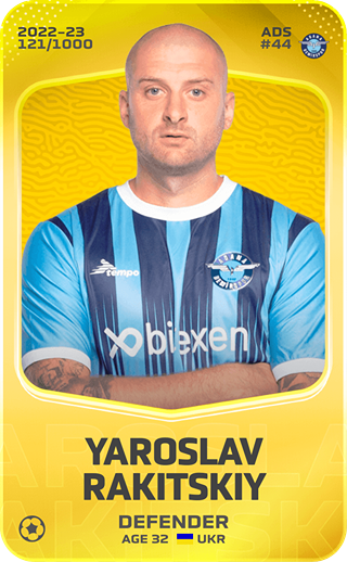 Yaroslav Rakitskiy - limited