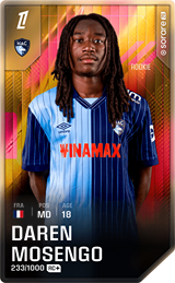 Daren Mosengo - limited