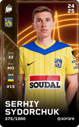 Serhiy Sydorchuk - limited