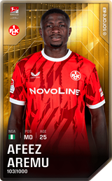 Afeez Aremu - limited