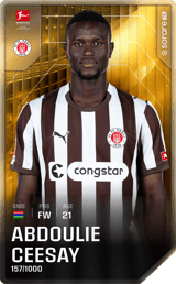 Abdoulie Ceesay - limited