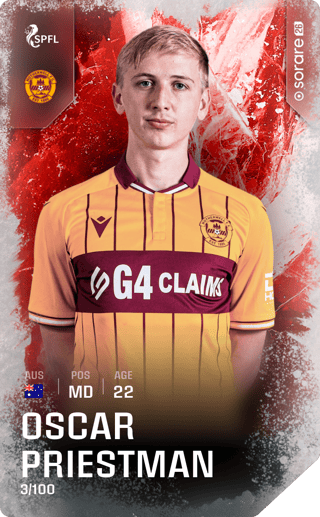 Oscar Priestman - rare