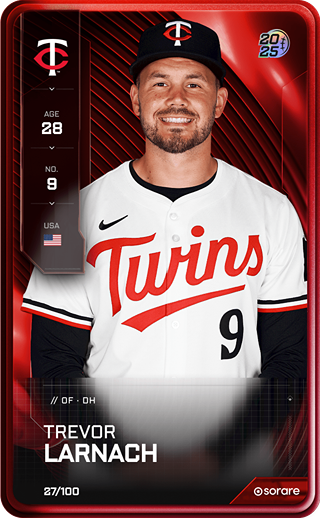 Trevor Larnach - rare