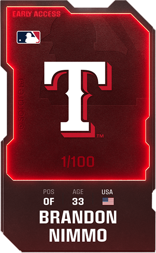Brandon Nimmo - rare