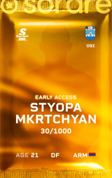Styopa Mkrtchyan - limited