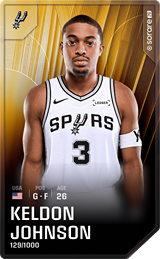 Keldon Johnson - limited