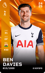 Ben Davies - limited
