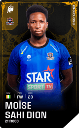 Moïse Sahi Dion - limited