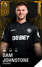 Sam Johnstone - limited