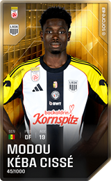 Modou Cissé - limited