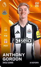 Anthony Gordon - limited